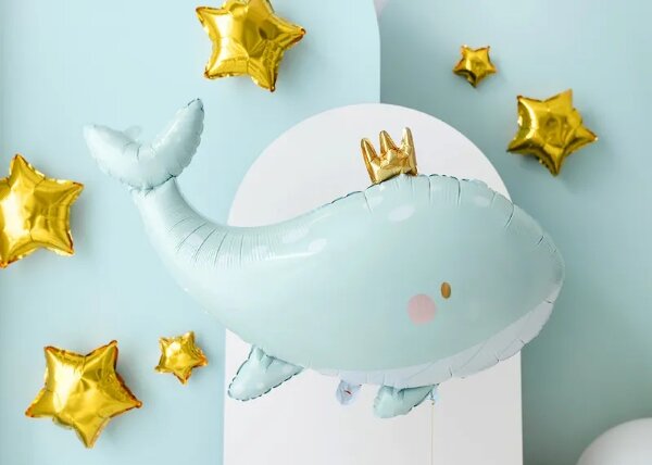 Шар (36''/91 см) Фигура, Кит в короне