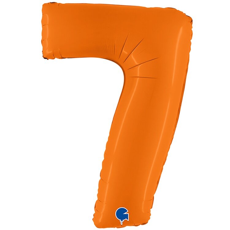 ЦИФРА 7  Пастель Orange