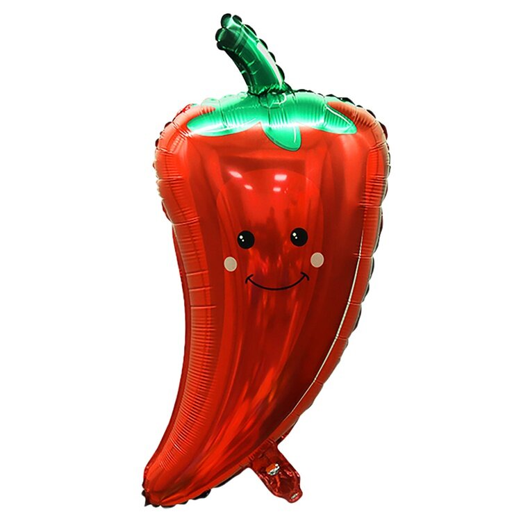 Шар (26''/66 см) Фигура, Перчик Чили, Красный
